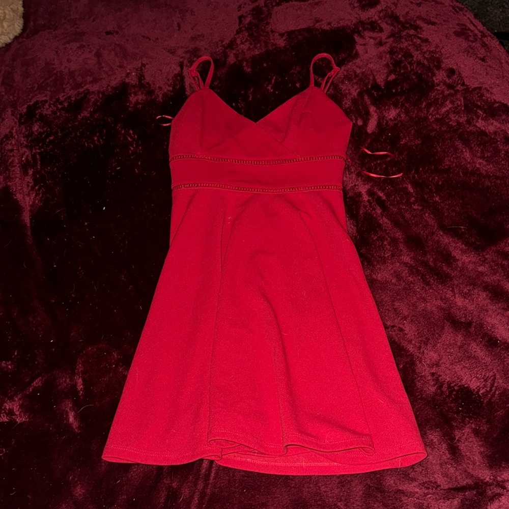 Red dress